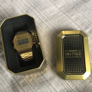 Casio Men’s Digital Stainless Steel Watch